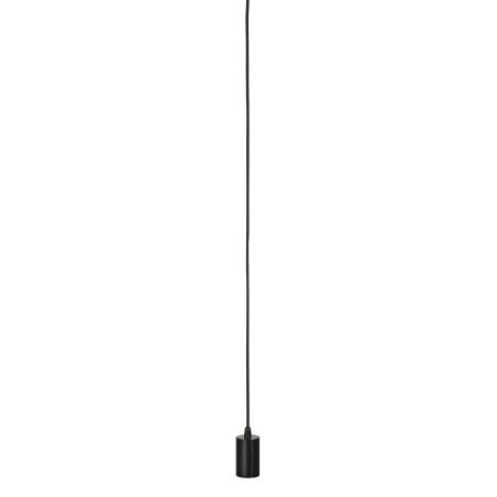 FITU, suspension intérieure, hauteur 9,1 cm, noir, E27, 60W max, câble nu sans patère de 5m