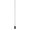 FITU, suspension intérieure, hauteur 9,1 cm, noir, E27, 60W max, câble nu sans patère de 5m