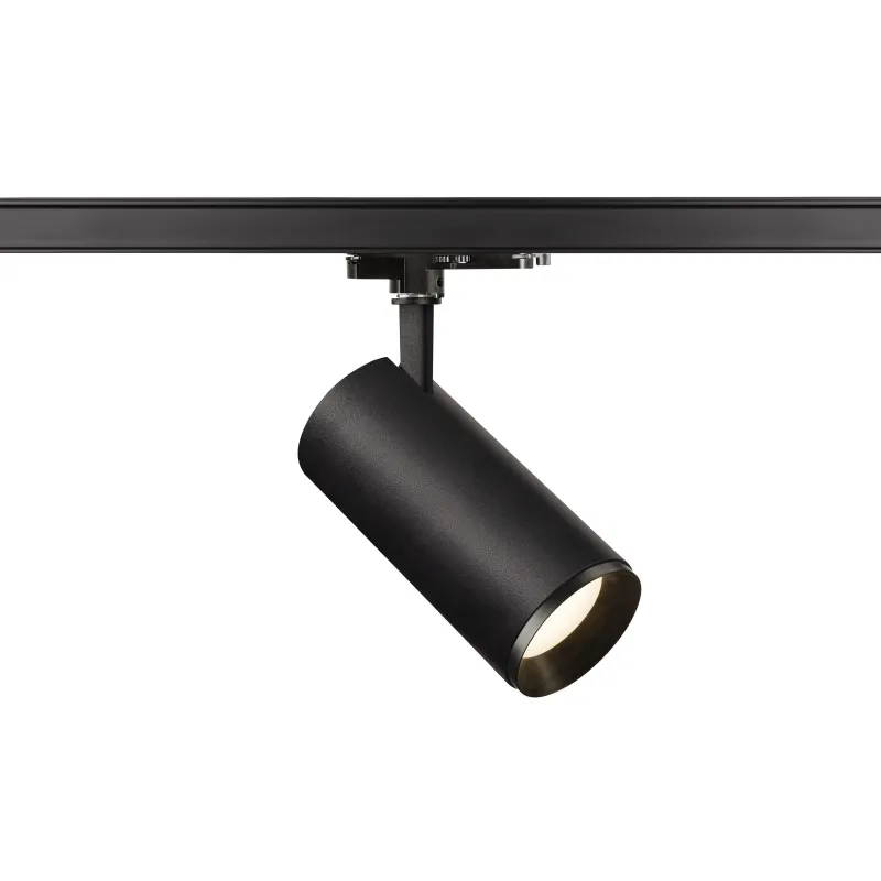 NUMINOS® L, spot pour rail 3 allumages intérieur, 36 deg , noir, LED, 28W, 4000K, variable Dali