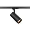 NUMINOS® L, spot pour rail 3 allumages intérieur, 60 deg , noir, LED, 28W, 2700K, variable Dali