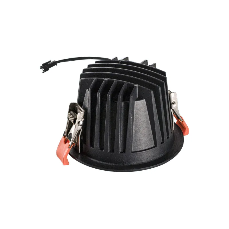 NUMINOS® L, encastré de plafond intérieur, 20 deg , noir/chrome, LED, 25,41W, 2700K, IP20/IP44