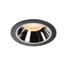 NUMINOS® XL, encastré de plafond intérieur, 20 deg , noir/chrome, LED, 37,4W, 2700K, IP20/IP44