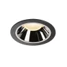 NUMINOS® XL, encastré de plafond intérieur, 40 deg , noir/chrome, LED, 37,4W, 3000K, IP20/IP44