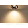 NUMINOS® XL, encastré de plafond intérieur, 40 deg , noir/chrome, LED, 37,4W, 3000K, IP20/IP44
