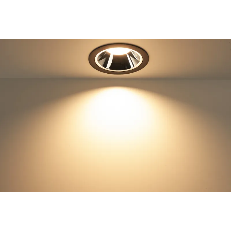 NUMINOS® XL, encastré de plafond intérieur, 40 deg , noir/chrome, LED, 37,4W, 3000K, IP20/IP44