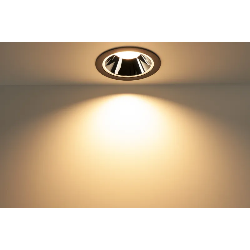 NUMINOS® XL, encastré de plafond intérieur, 40 deg , noir/chrome, LED, 37,4W, 3000K, IP20/IP44