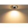 NUMINOS® XL, encastré de plafond intérieur, 40 deg , noir/chrome, LED, 37,4W, 3000K, IP20/IP44
