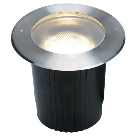 DASAR® 215, encastré de sol extérieur, rond, inox, E27, 11W max, IP67, collerette inox 316
