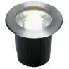 DASAR® 215, encastré de sol extérieur, rond, inox, E27, 11W max, IP67, collerette inox 316