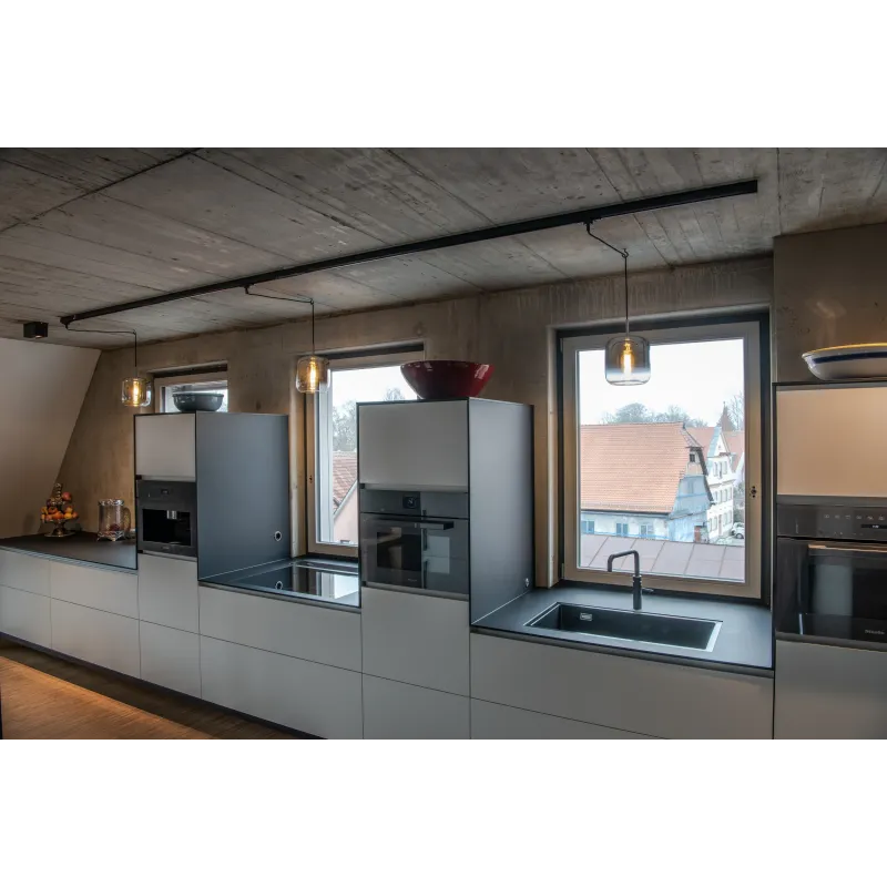 TRILEDO, plafonnier intérieur, double, rectangulaire, noir, GU10/LED GU10 51mm, 2x 10W max