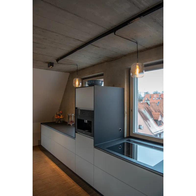 TRILEDO, plafonnier intérieur, double, rectangulaire, noir, GU10/LED GU10 51mm, 2x 10W max