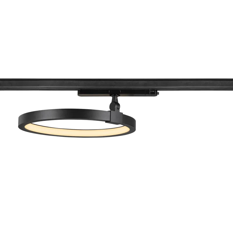 ONE 40 TRACK, spot pour rail 3 allumages intérieur, noir, LED, 15,2W, 3000K, variable Dali