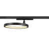 ONE 40 TRACK, spot pour rail 3 allumages intérieur, noir, LED, 15,2W, 3000K, variable Dali