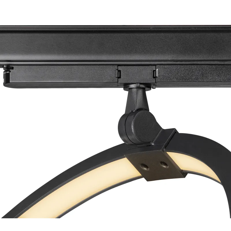 ONE 40 TRACK, spot pour rail 3 allumages intérieur, noir, LED, 15,2W, 3000K, variable Dali