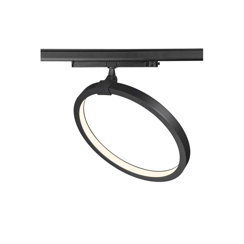 ONE 40 TRACK, spot pour rail 3 allumages intérieur, noir, LED, 15,2W, 4000K, variable Dali