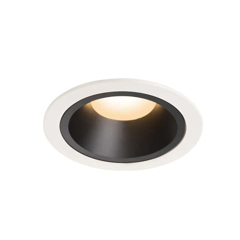 NUMINOS® L, encastré de plafond intérieur, 20 deg , blanc/noir, LED, 25,41W, 2700K, IP20/IP44