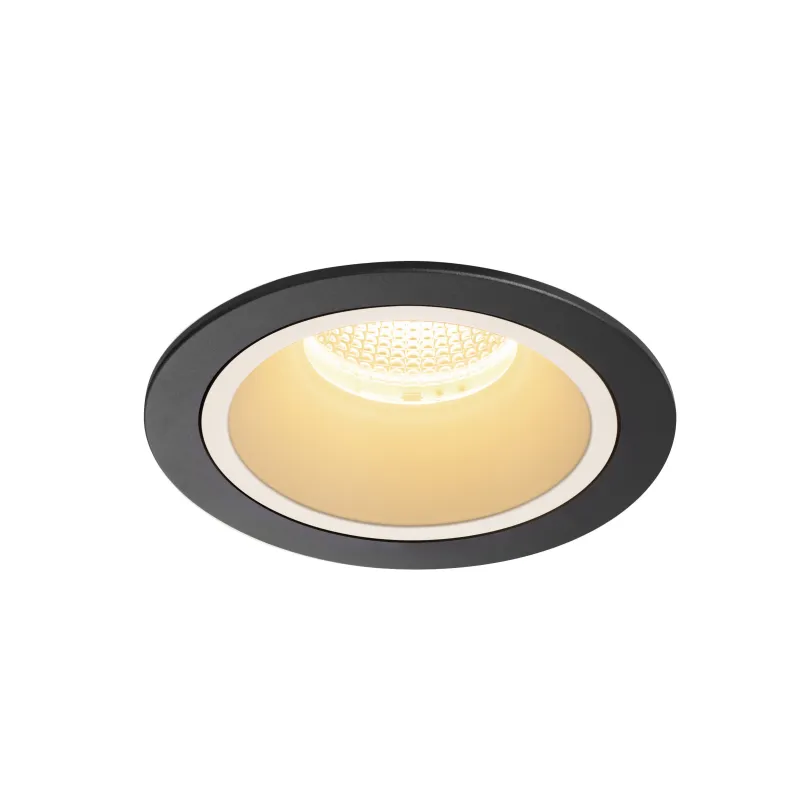 NUMINOS® L, encastré de plafond intérieur, 40 deg , noir/blanc, LED, 25,41W, 3000K, IP20/IP44