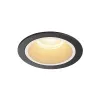 NUMINOS® L, encastré de plafond intérieur, 40 deg , noir/blanc, LED, 25,41W, 3000K, IP20/IP44