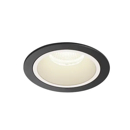 NUMINOS® L, encastré de plafond intérieur, 40 deg , noir/blanc, LED, 25,41W, 4000K, IP20/IP44