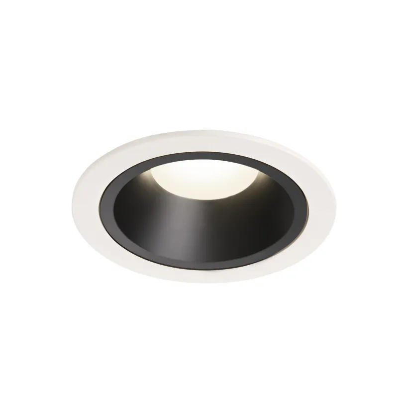 NUMINOS® L, encastré de plafond intérieur, 55 deg , blanc/noir, LED, 25,41W, 4000K, IP20/IP44