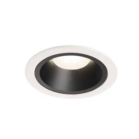 NUMINOS® L, encastré de plafond intérieur, 55 deg , blanc/noir, LED, 25,41W, 4000K, IP20/IP44