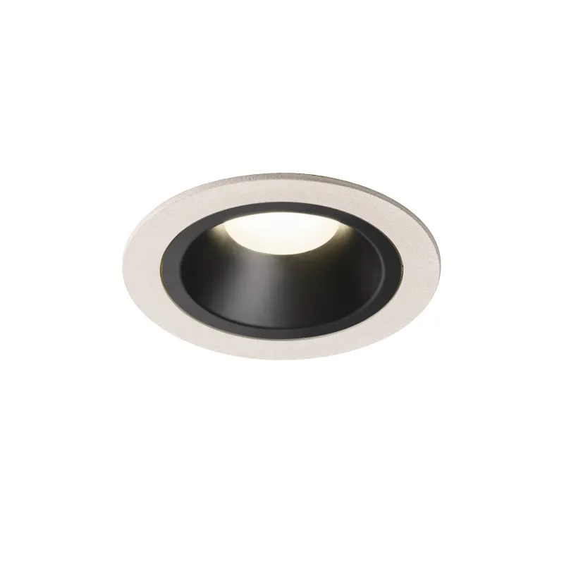 NUMINOS® M, encastré de plafond intérieur, 20 deg , blanc/noir, LED, 17,55W, 4000K, IP20/IP44