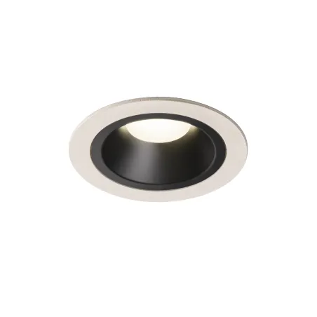 NUMINOS® M, encastré de plafond intérieur, 20 deg , blanc/noir, LED, 17,55W, 4000K, IP20/IP44