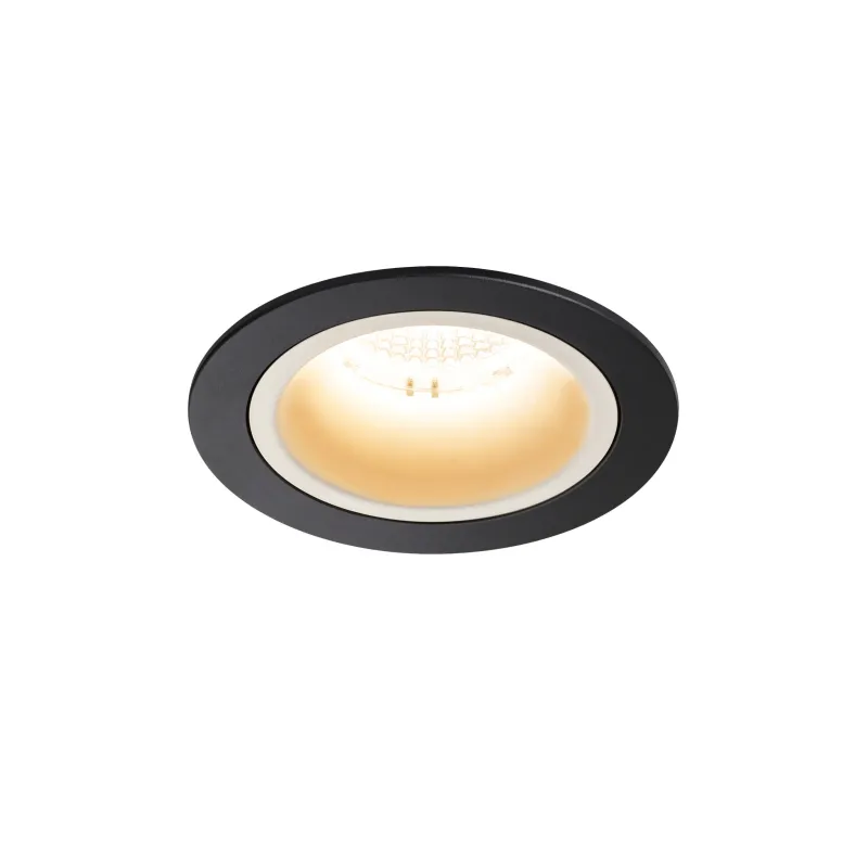 NUMINOS® M, encastré de plafond intérieur, 40 deg , noir/blanc, LED, 17,55W, 2700K, IP20/IP44