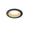 NUMINOS® M, encastré de plafond intérieur, 40 deg , noir/blanc, LED, 17,55W, 2700K, IP20/IP44