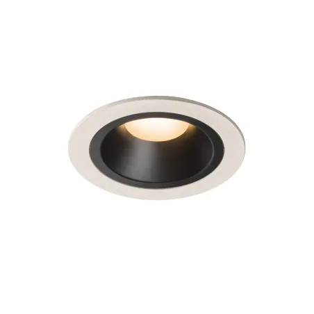 NUMINOS® M, encastré de plafond intérieur, 55 deg , blanc/noir, LED, 17,55W, 2700K, IP20/IP44