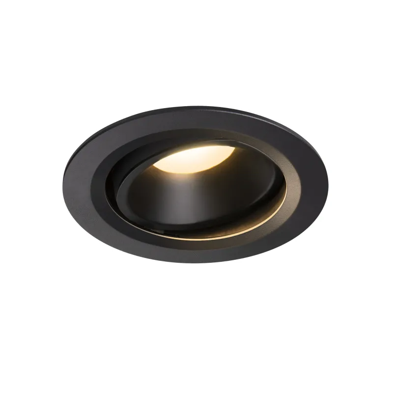 NUMINOS® MOVE L, encastré de plafond intérieur, orientable, 20 deg , noir, LED, 25,41W, 3000K