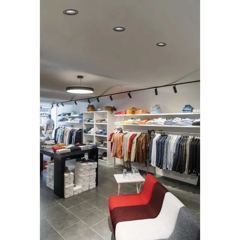NUMINOS® MOVE L, encastré de plafond intérieur, orientable, 40 deg , noir, LED, 25,41W, 3000K