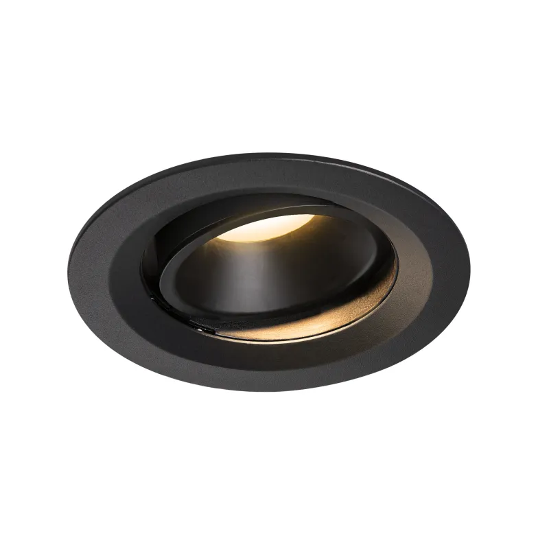 NUMINOS® MOVE M, encastré de plafond intérieur, orientable, 40 deg , noir, LED, 17,55W, 3000K