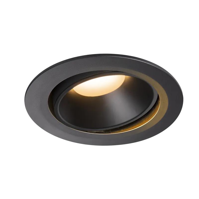 NUMINOS® MOVE XL, encastré de plafond intérieur, orientable, 20 deg , noir, LED, 37,4W, 2700K