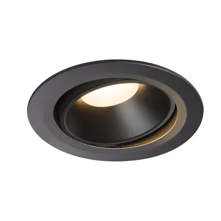 NUMINOS® MOVE XL, encastré de plafond intérieur, orientable, 20 deg , noir, LED, 37,4W, 3000K