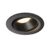 NUMINOS® MOVE XL, encastré de plafond intérieur, orientable, 20 deg , noir, LED, 37,4W, 3000K