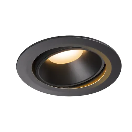 NUMINOS® MOVE XL, encastré de plafond intérieur, orientable, 40 deg , noir, LED, 37,4W, 2700K