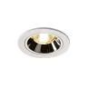 NUMINOS® S, encastré de plafond intérieur, 55 deg , blanc/chrome, LED, 8,6W, 3000K, IP20/IP44
