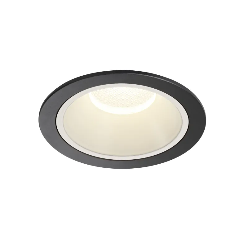NUMINOS® XL, encastré de plafond intérieur, 20 deg , noir/blanc, LED, 37,4W, 4000K, IP20/IP44