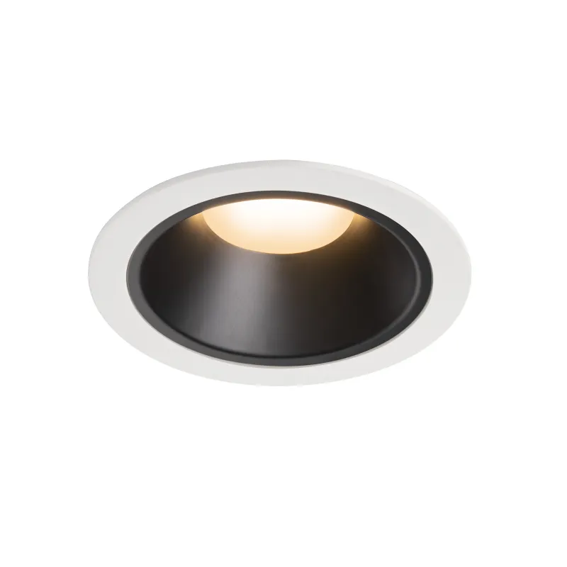 NUMINOS® XL, encastré de plafond intérieur, 40 deg , blanc/noir, LED, 37,4W, 2700K, IP20/IP44