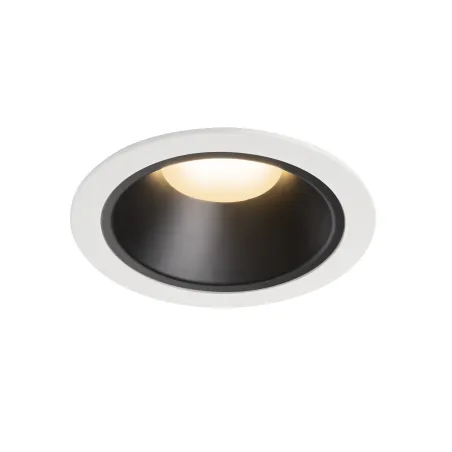 NUMINOS® XL, encastré de plafond intérieur, 40 deg , blanc/noir, LED, 37,4W, 3000K, IP20/IP44