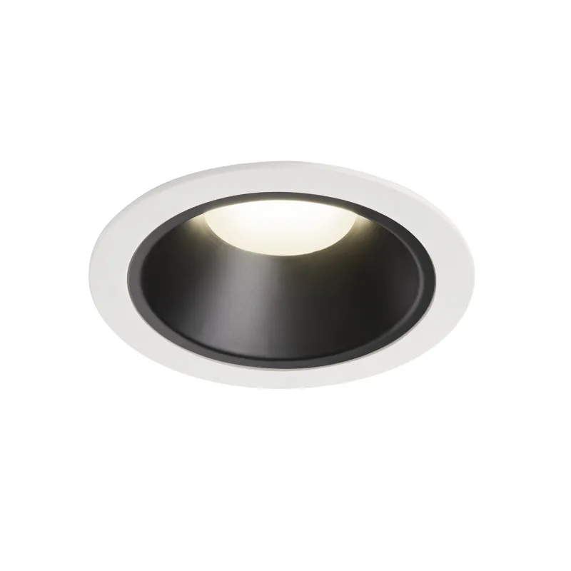 NUMINOS® XL, encastré de plafond intérieur, 40 deg , blanc/noir, LED, 37,4W, 4000K, IP20/IP44