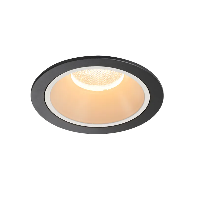 NUMINOS® XL, encastré de plafond intérieur, 40 deg , noir/blanc, LED, 37,4W, 2700K, IP20/IP44
