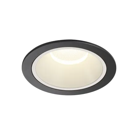 NUMINOS® XL, encastré de plafond intérieur, 55 deg , noir/blanc, LED, 37,4W, 4000K, IP20/IP44