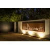 ROCCI, encastré de sol extérieur, rond, inox, LED, 8,6W, 3000K, IP67, collerette inox 316