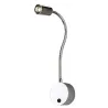 DIO FLEX PLATE, applique intérieure, liseuse, chrome, LED, 1,9W, 3000K, avec interrupteur