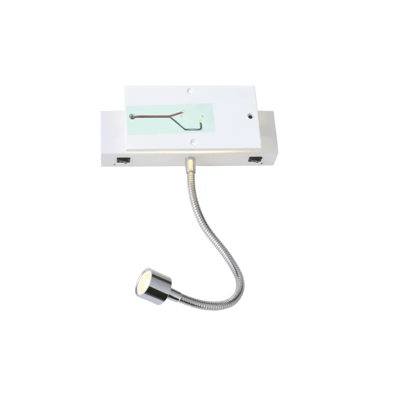 MANA, applique intérieure, liseuse, base, blanc, LED, 11W, 3000K, avec liseuse orientable