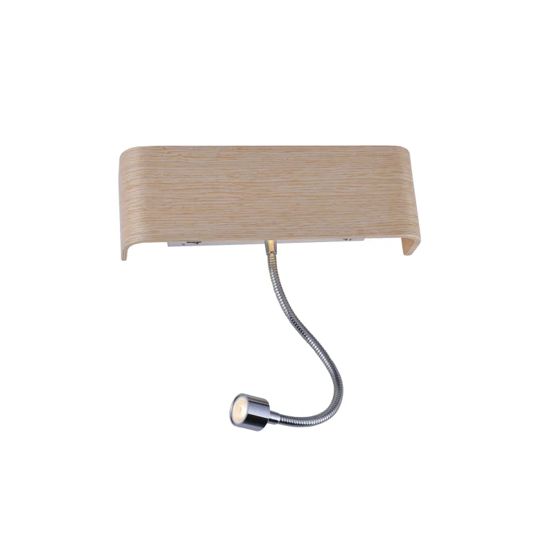 MANA, applique intérieure, liseuse, base, blanc, LED, 11W, 3000K, avec liseuse orientable