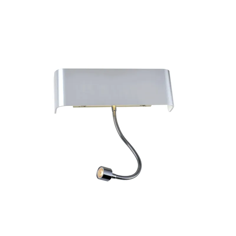 MANA, applique intérieure, liseuse, base, blanc, LED, 11W, 3000K, avec liseuse orientable