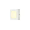 SENSER 12, applique et plafonnier intérieur, carré, blanc mat, LED, 8,2W, 3000K, variable